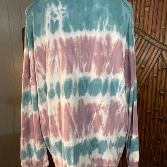 Tie-Dye Long Sleeve Sweatshirt - Picture 3 of 6